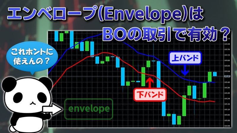 バイナリーオプションは「エンベロープ」を使うと勝てるってホントなの？