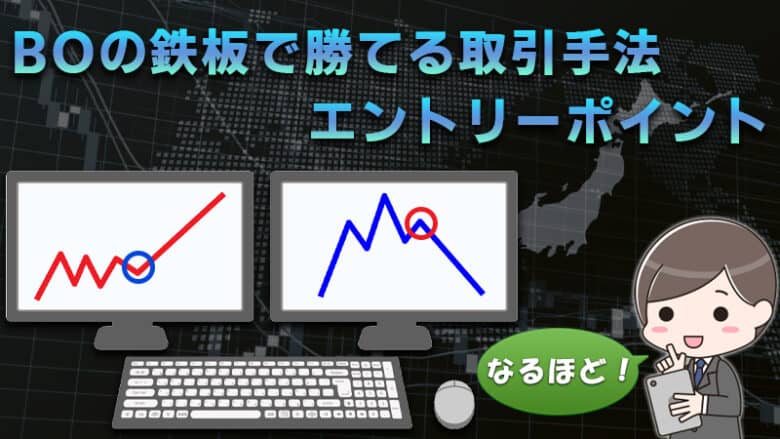 鉄板で勝てる取引手法・エントリーポイントを紹介！