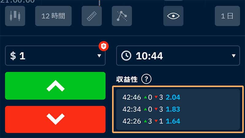 ブビンガのNFXモードで直近のペイアウト率を確認する(パソコン)