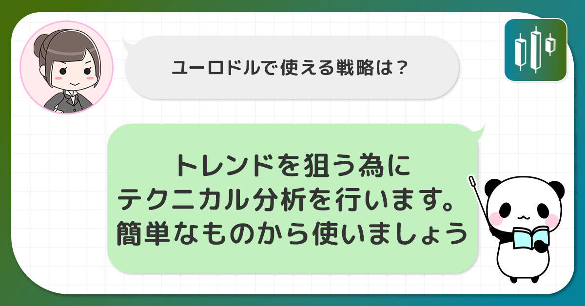 EUR/USD(ユーロドル)の戦略
