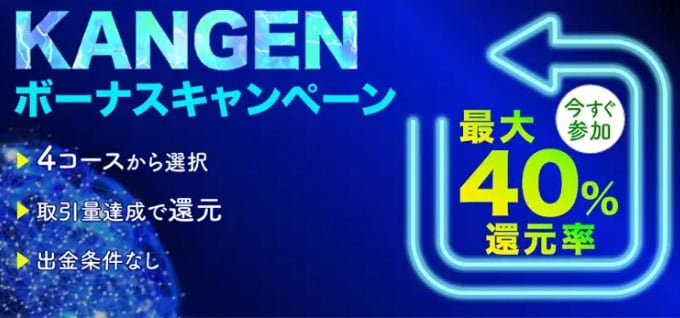 ザオプション最新キャンペーン kangen
