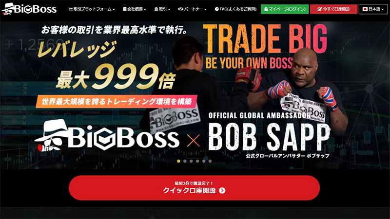 BigBoss（ビッグボス）は詐欺業者では無いのか？