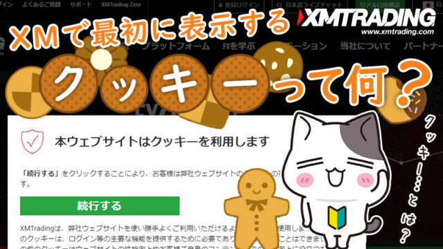 XMのクッキー（Cookie）は継続して大丈夫？設定変更方法も解説